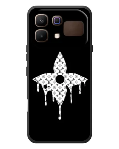 Чохол для Infinix Note 60 з картинкою «Квіткова монограма»