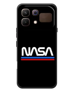 Чохол для Infinix Note 60 з картинкою «NASA — класика Red Blue»