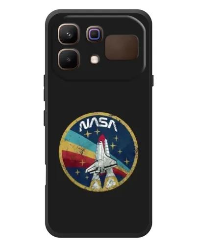 Чехол для Infinix Note 60 с картинкой «NASA — эмблема миссии»