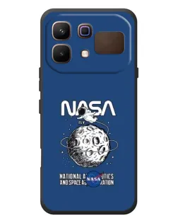 Чохол для Infinix Note 60 з картинкою «NASA — місячна місія»