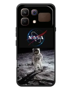 Чохол для Infinix Note 60 з картинкою «Астронавт на Місяці»