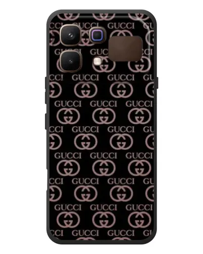 Чехол для Infinix Note 60 с картинкой «Классическая монограмма Gucci»