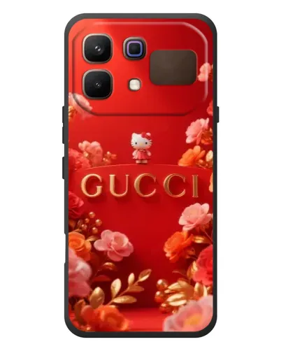 Чехол для Infinix Note 60 с картинкой «Gucci — золотой сад»