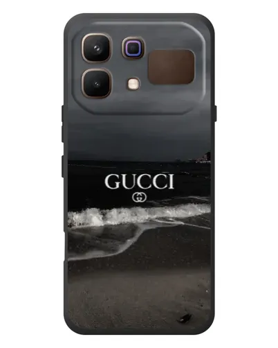 Чехол для Infinix Note 60 с картинкой «Gucci — морской прибой»