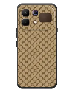Чохол для Infinix Note 60 з картинкою «Gucci — класичний беж»