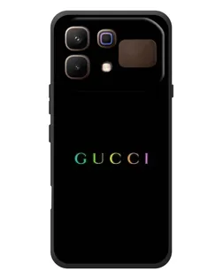 Чехол для Infinix Note 60 с картинкой «Gucci — неоновый минимализм»