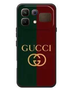 Чохол для Infinix Note 60 з картинкою «Gucci — темно-зелений градієнт»