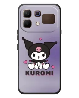 Чохол для Infinix Note 60 з картинкою «Kuromi — фіолетовий арт»