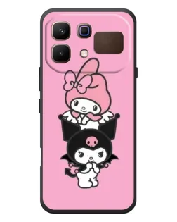 Чохол для Infinix Note 60 з картинкою «My Melody та Kuromi»
