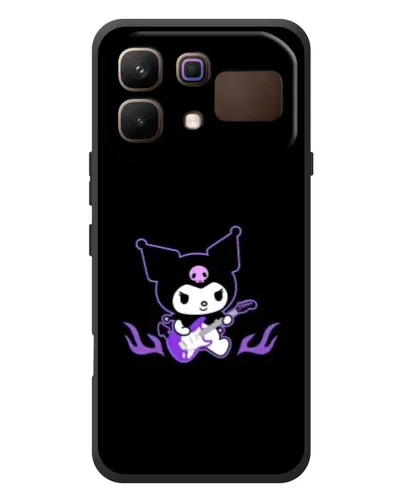 Чехол для Infinix Note 60 с картинкой «Электрическая Kuromi»