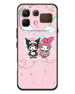 Чохол для Infinix Note 60 з картинкою «My Melody та Kuromi»