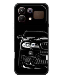 Чохол для Infinix Note 60 з картинкою «Темний силует BMW»