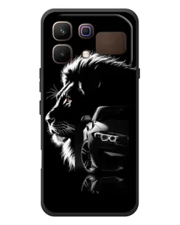 Чохол для Infinix Note 60 з картинкою «BMW та лев»