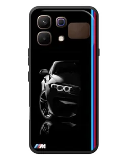 Чохол для Infinix Note 60 з картинкою «Силует BMW в темряві»