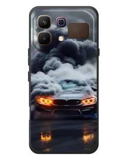 Чохол для Infinix Note 60 з картинкою «BMW у диму»