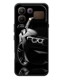 Чохол для Infinix Note 60 з картинкою «Чорна BMW — профіль»
