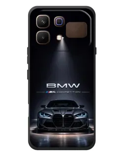 Чохол для Infinix Note 60 з картинкою «BMW крізь нічне місто»