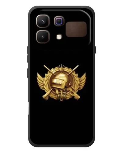 Чехол для Infinix Note 60 с картинкой «PUBG — оранжевый градиент»