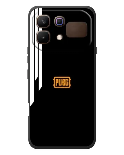 Чехол для Infinix Note 60 с картинкой «PUBG — вертикальные линии»
