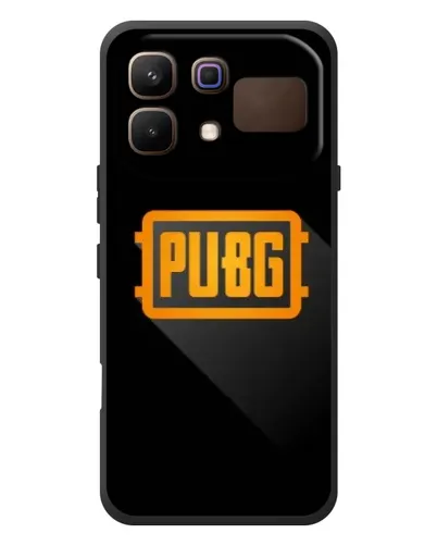 Чехол для Infinix Note 60 с картинкой «PUBG — рамка лого»