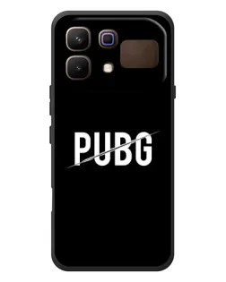 Чехол для Infinix Note 60 с картинкой «PUBG — белый логотип»