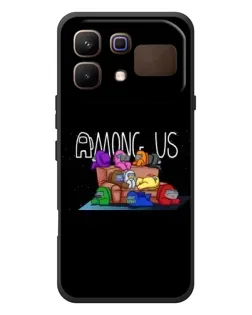 Чехол для Infinix Note 60 с картинкой «Логотип Among Us»