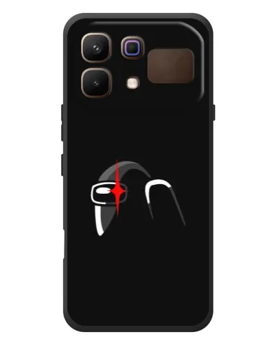 Чехол для Infinix Note 60 с картинкой «Among Us шлем»