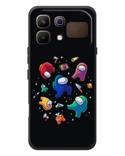 Чехол для Infinix Note 60 с картинкой «Among Us космос»