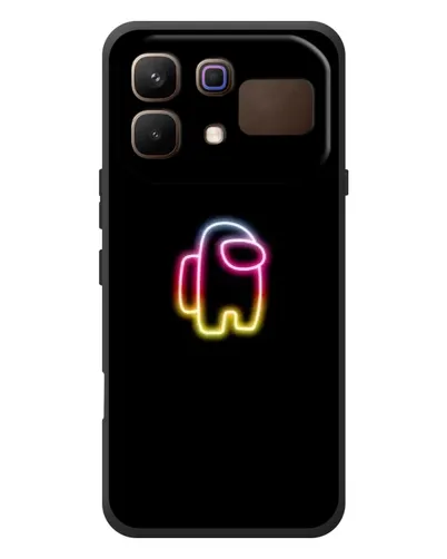 Чехол для Infinix Note 60 с картинкой «Among Us градиент»