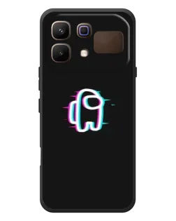 Чехол для Infinix Note 60 с картинкой «Among Us неон»