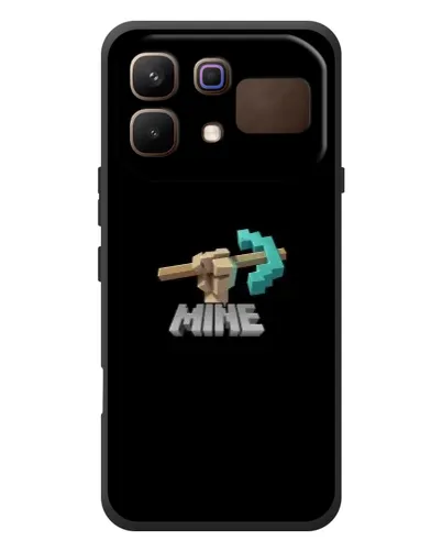 Чехол для Infinix Note 60 с картинкой «Алмазная кирка»