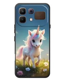 Чохол для Infinix Note 60 з картинкою «Єдиноріг на галявині»