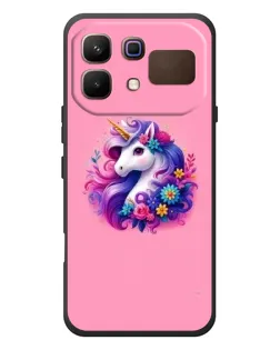 Чехол для Infinix Note 60 с картинкой «Сказочный единорог»