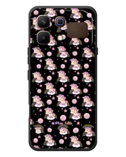 Чехол для Infinix Note 60 с картинкой «Magic Unicorn паттерн»