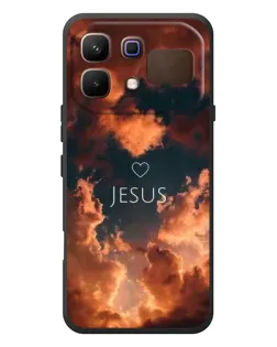 Чохол для Infinix Note 60 з картинкою «Сяйво Імені Jesus»