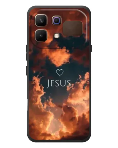 Чехол для Infinix Note 60 с картинкой «Сияние Имени Jesus»