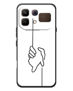Чохол для Infinix Note 60 з картинкою «Рука тримає»
