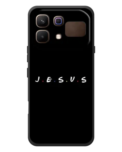 Чехол для Infinix Note 60 с картинкой «Точки веры J.E.S.U.S.»