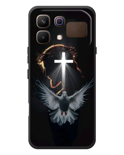 Чехол для Infinix Note 60 с картинкой «Голубь и Свет»