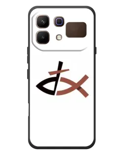 Чохол для Infinix Note 60 з картинкою «Риба та хрест»