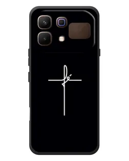 Чохол для Infinix Note 60 з картинкою «Тонкий хрест»