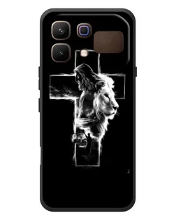 Чохол для Infinix Note 60 з картинкою «Сяючий хрест Jesus»