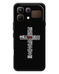 Чохол для Infinix Note 60 з картинкою «Текстовий хрест»