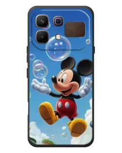 Чохол для Infinix Note 60 з картинкою «Mickey та мильні бульбашки»