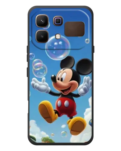 Чохол для Infinix Note 60 з картинкою «Mickey та мильні бульбашки»