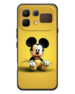 Чохол для Infinix Note 60 з картинкою «Міккі на жовтому»