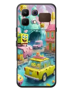Чохол для Infinix Note 60 з картинкою «Монстр-трак пригоди»