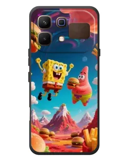 Чохол для Infinix Note 60 з картинкою «Космічний фастфуд»
