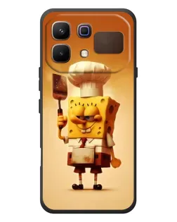 Чохол для Infinix Note 60 з картинкою «Губка Боб кухар» Чохол для Infinix Note 60 з картинкою «Губка Боб кухар»