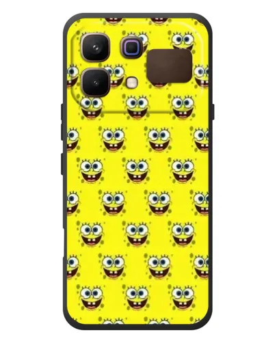 Чохол для Infinix Note 60 з картинкою «Паттерн Губка Боб»
